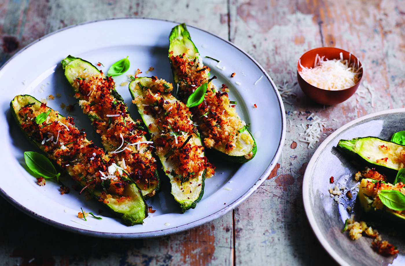 Stuffed courgettes recipe