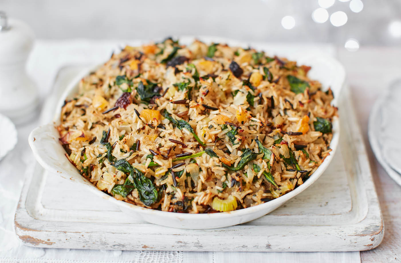 Gluten-free wild rice stuffing recipe