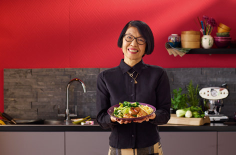 Bella's 'big night in' stick plum pork