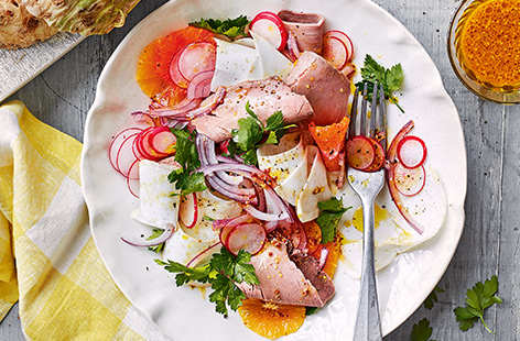 Turn leftover roast beef into a vibrant salad in just 10 minutes with this easy recipe