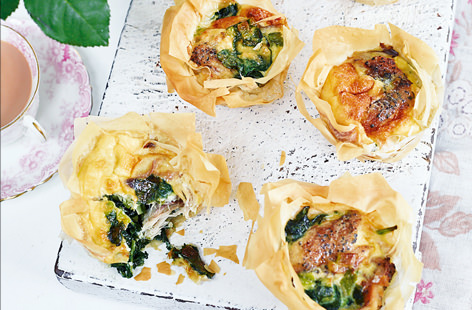 This thrifty recipe uses smoked mackerel, fresh filo pastry and a dollop of crème fraiche to create a savoury treat that feels of decadence, without any hard work. The tartlets can also be served as part of an afternoon tea or a brunch spread