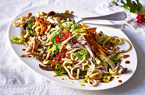 Have leftover turkey this Christmas? Don't let it go to waste, try spicing things up with this delicious teriyaki stir-fry recipe. Tasty, quick and nothing goes to waste, perfect!