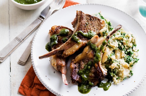 These stunning lamb cutlets are wonderfully succulent and perfect for enjoying on a evening in for two