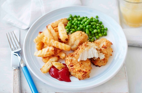 Chicken nuggets but not as you know it! Kids will love this crunchy quinoa coating, which adds a slightly nutty flavour and a crisp texture