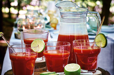 Revamp a Bloody Mary by giving it a autumnal warm twist by transforming it into a warming mulled cocktail. 