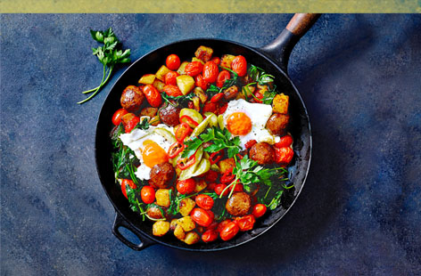 Hash is a longtime favourite British meal – comforting, tasty and very easy
