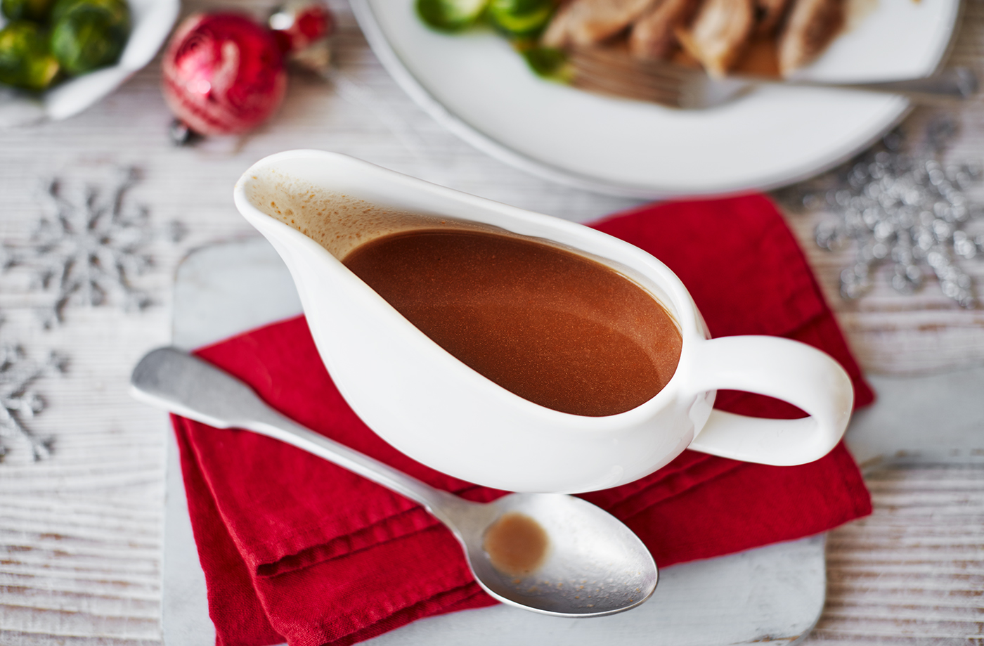 Make-ahead turkey gravy recipe
