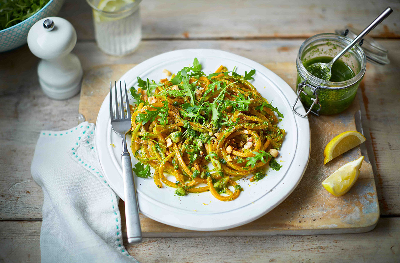 Vegan butternut squash spaghetti recipe