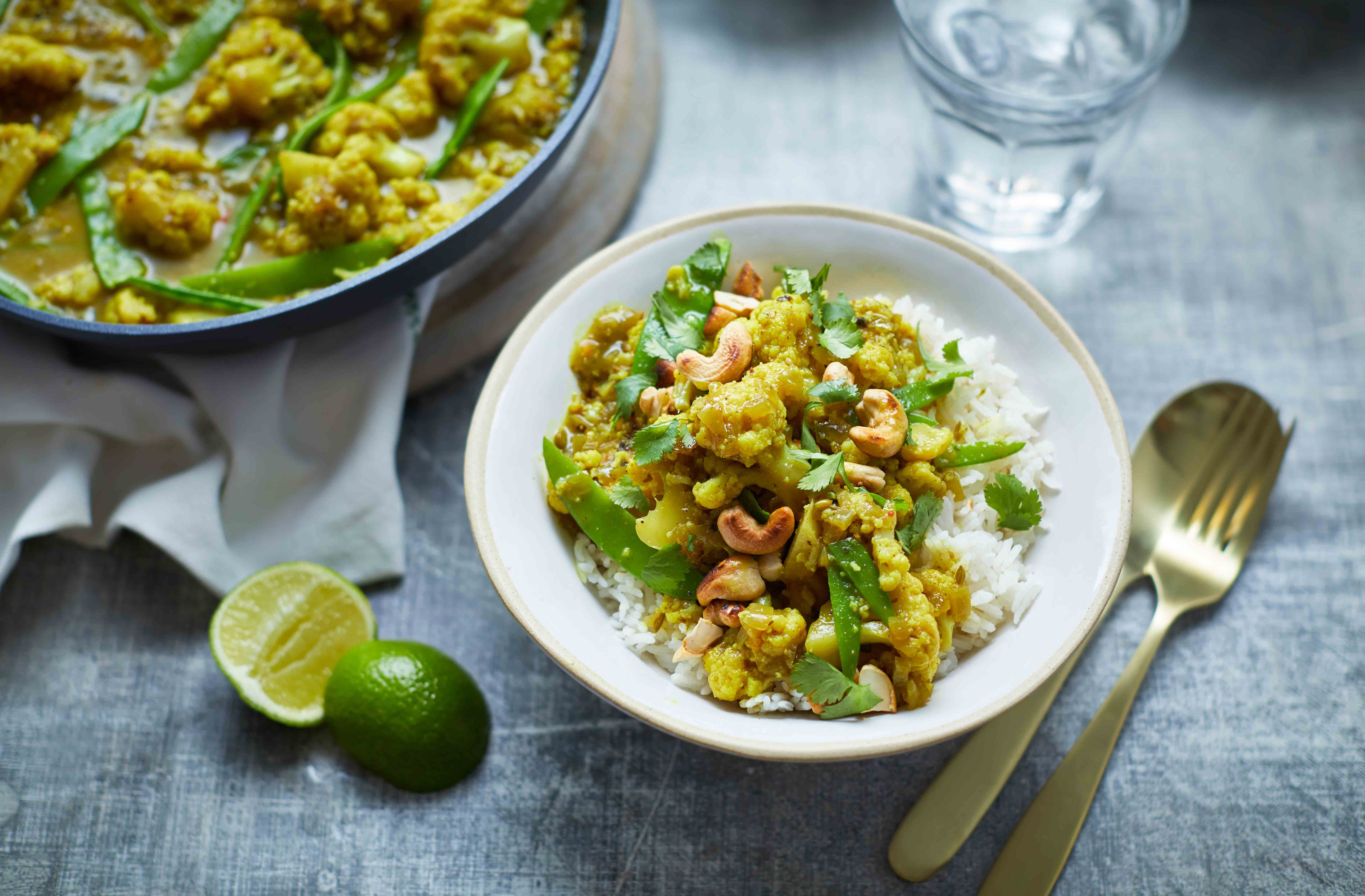 Vegan cauliflower curry recipe