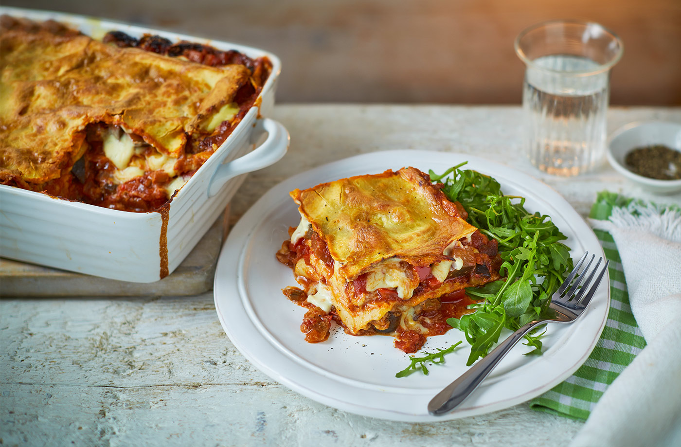 Vegan lasagne