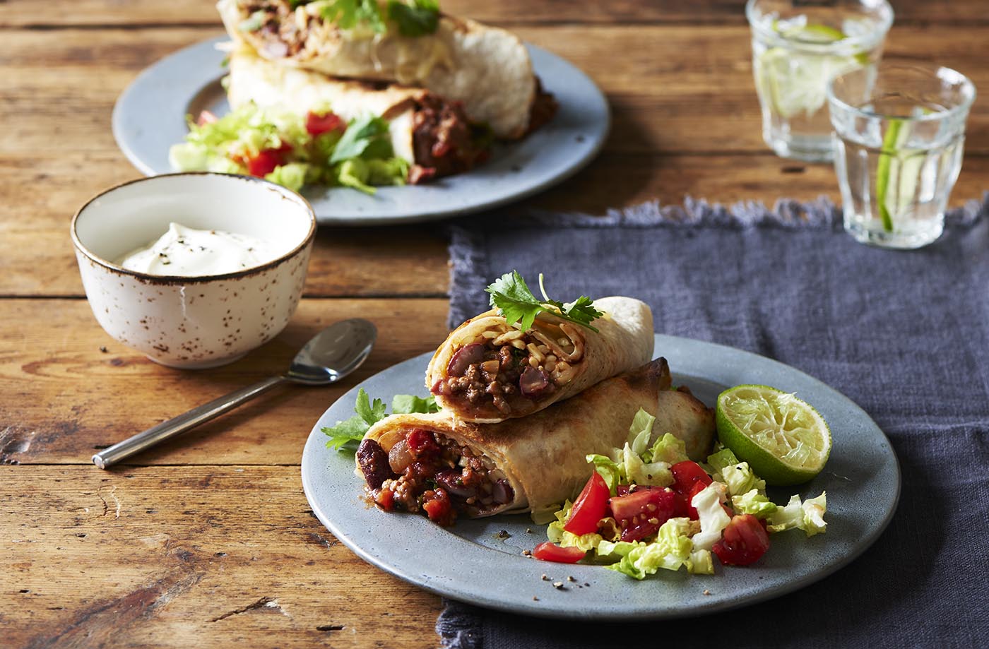 Beef burritos recipe