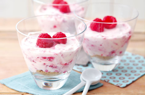 Raspberry cheesecakes recipe