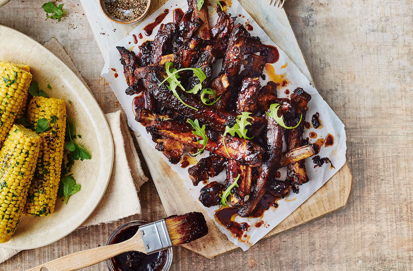Sticky spiced ribs recipe