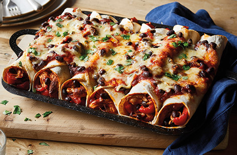 When all of them are around, Rita's kids are a rowdy bunch. But there's one thing that's guaranteed to bring a hushed silence to the dinner table, and that's her chicken enchiladas.