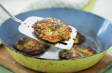 Vegetable rosti cakes recipe
