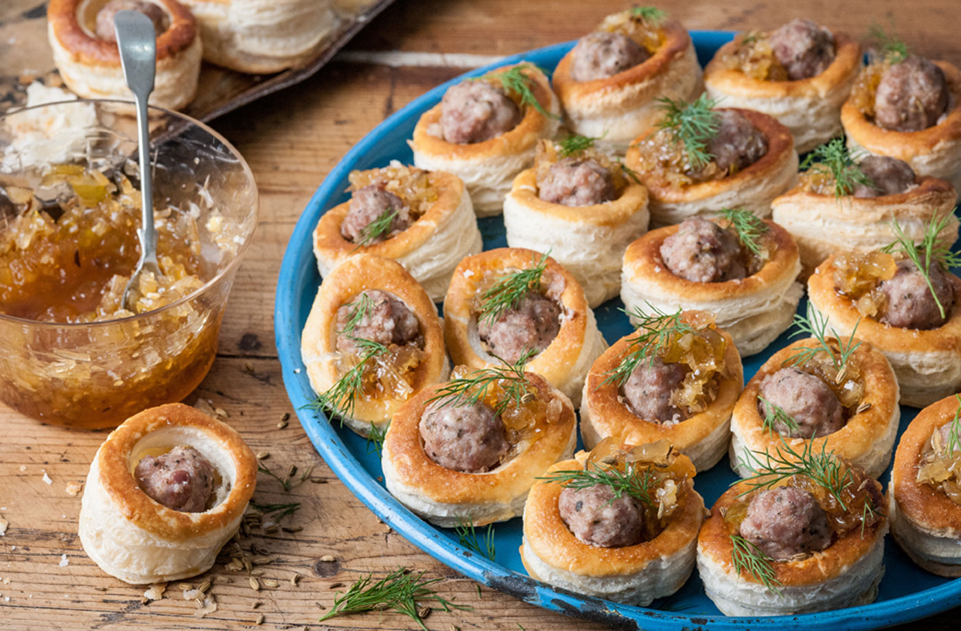 Colin McGurran's sausage and marmalade vol-au-vents recipe