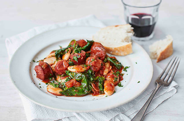 How to make a sausage casserole