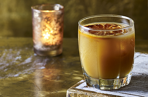 Simply combine orange juice, sweet sherry and aromatic Cointreau in a jug with ice and serve with a brûléed slice of zesty orange.