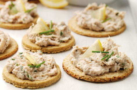 One to add to your party food list, this mackerel pate will be a surefire hit with guests. 
