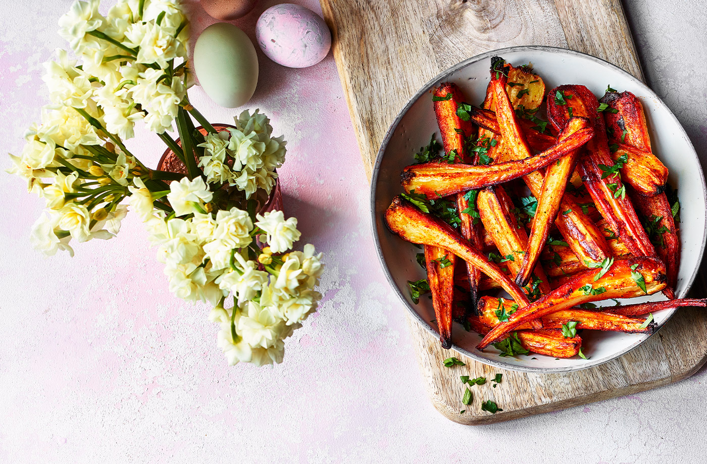 Smoky roasted parsnips recipe