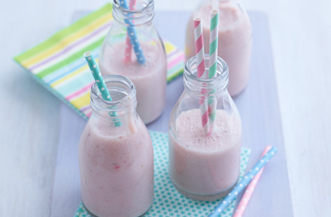 You can’t beat a nice cool smoothie packed with lots of lovely fruit – and children from five and six upwards will enjoy making this one