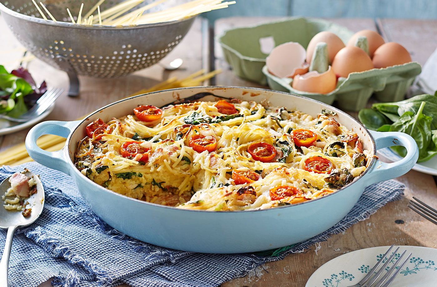 Spaghetti cake recipe