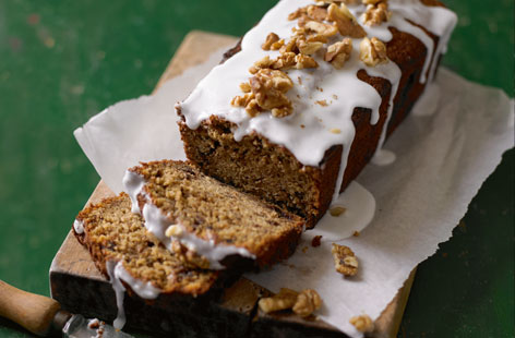 Spiced banana and chocolate chip loaf recipe