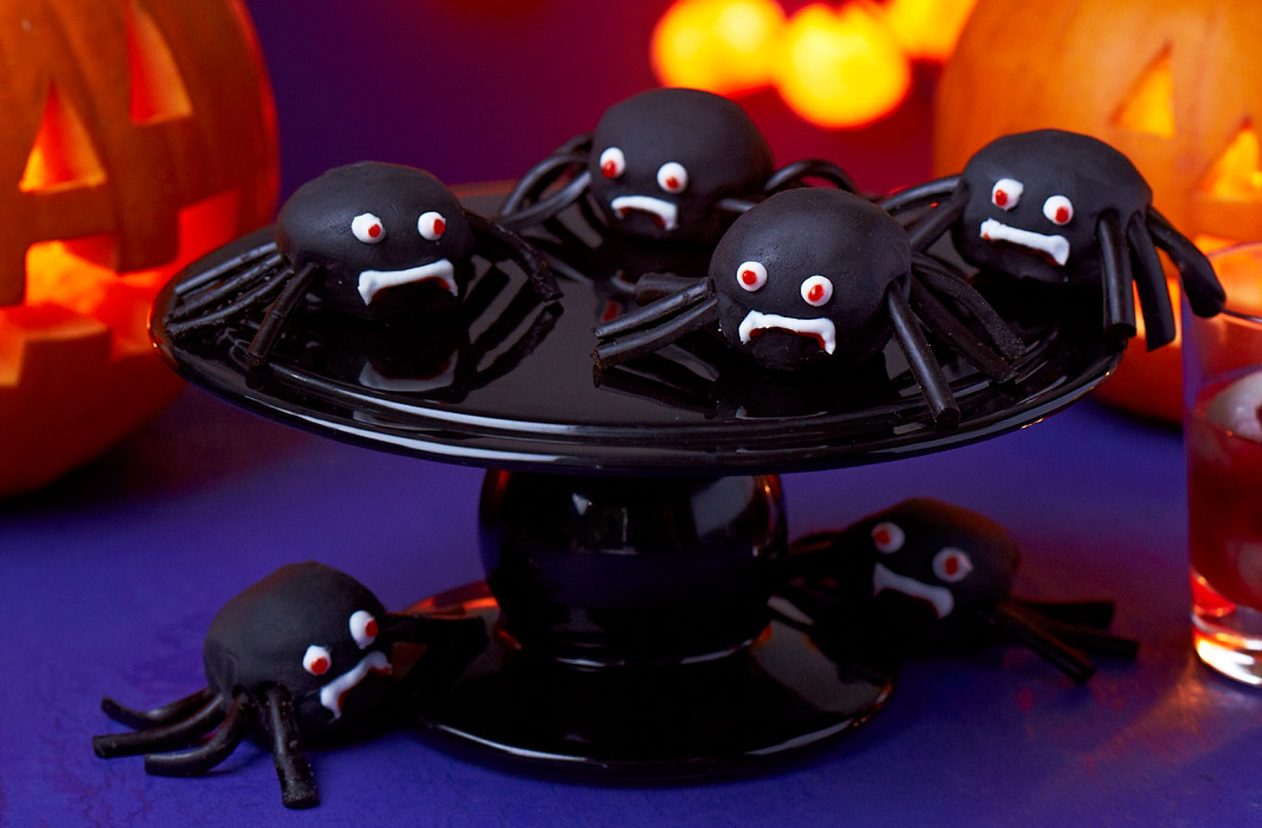Spider cake pops recipe