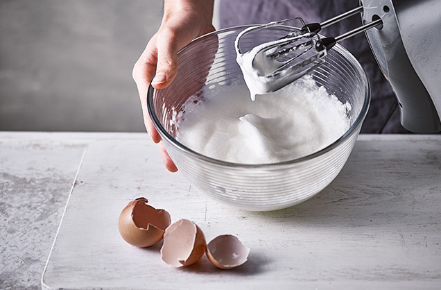 Whisk the whites