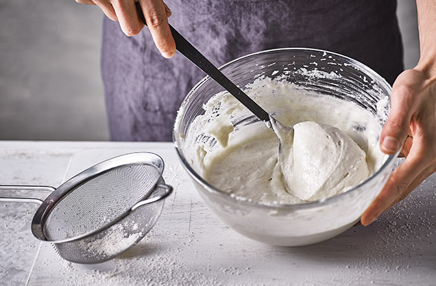 Combine to a batter