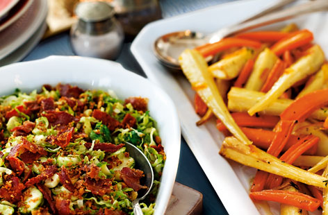 Sweet and sticky, and the perfect side for your Christmas turkey dinner