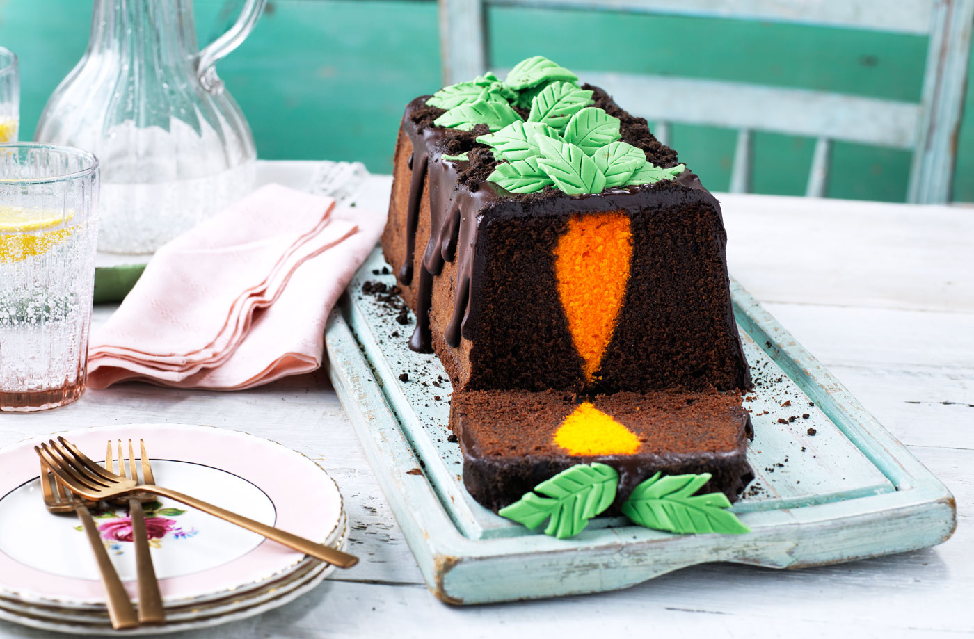 Surprise carrot cake recipe