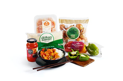 This sweet and sour chicken recipe with onions and peppers uses a pre-made sauce to save time and make this family favourite budget-friendly