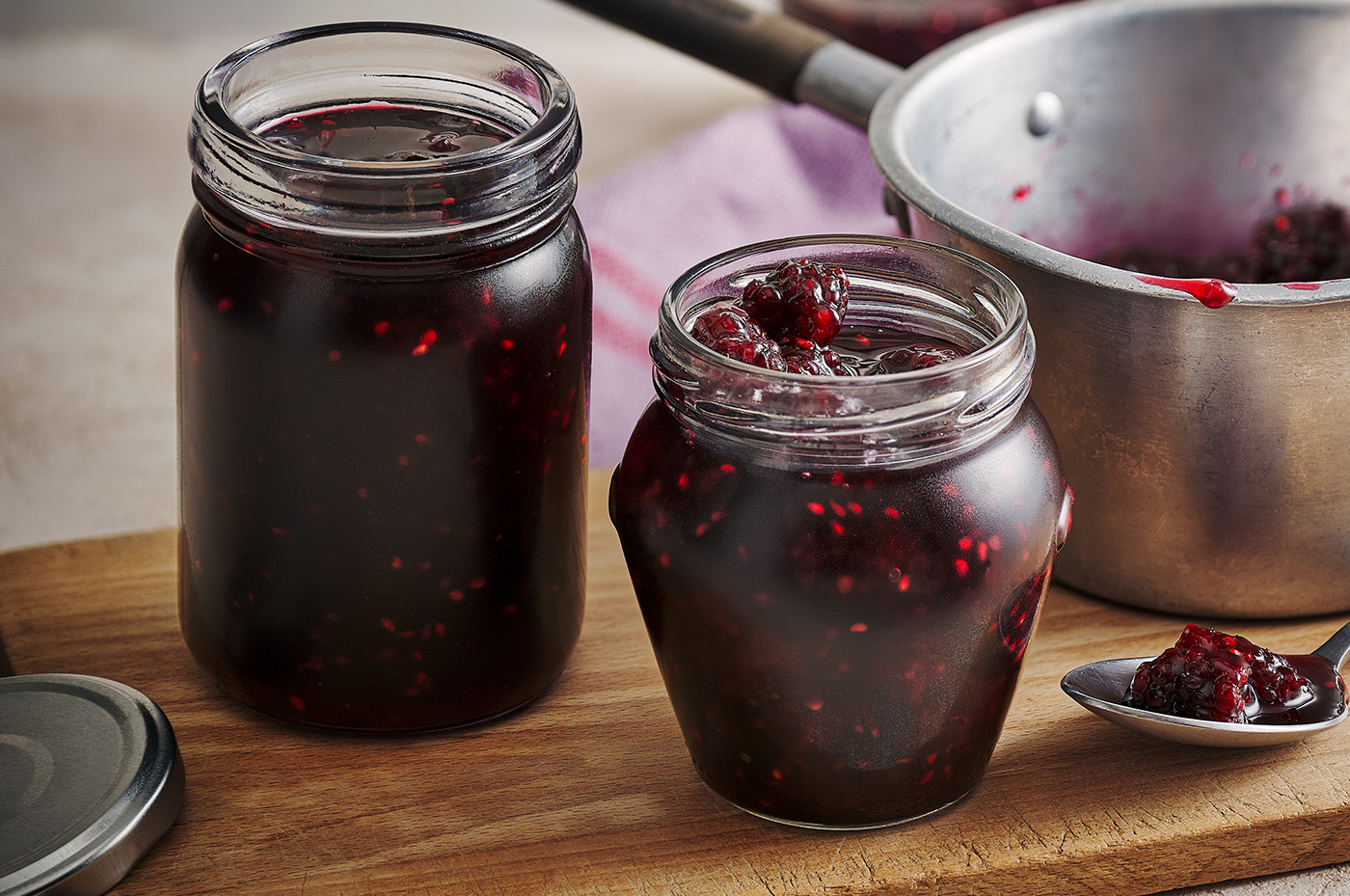 Blackberry jam recipe