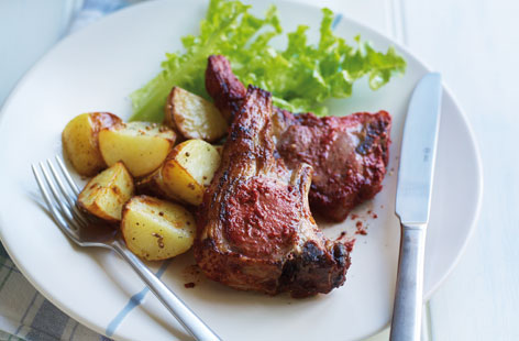 Tandoori lamb chops recipe