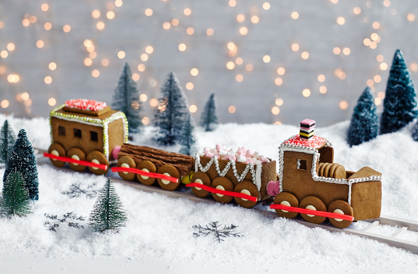 Gingerbread train recipe