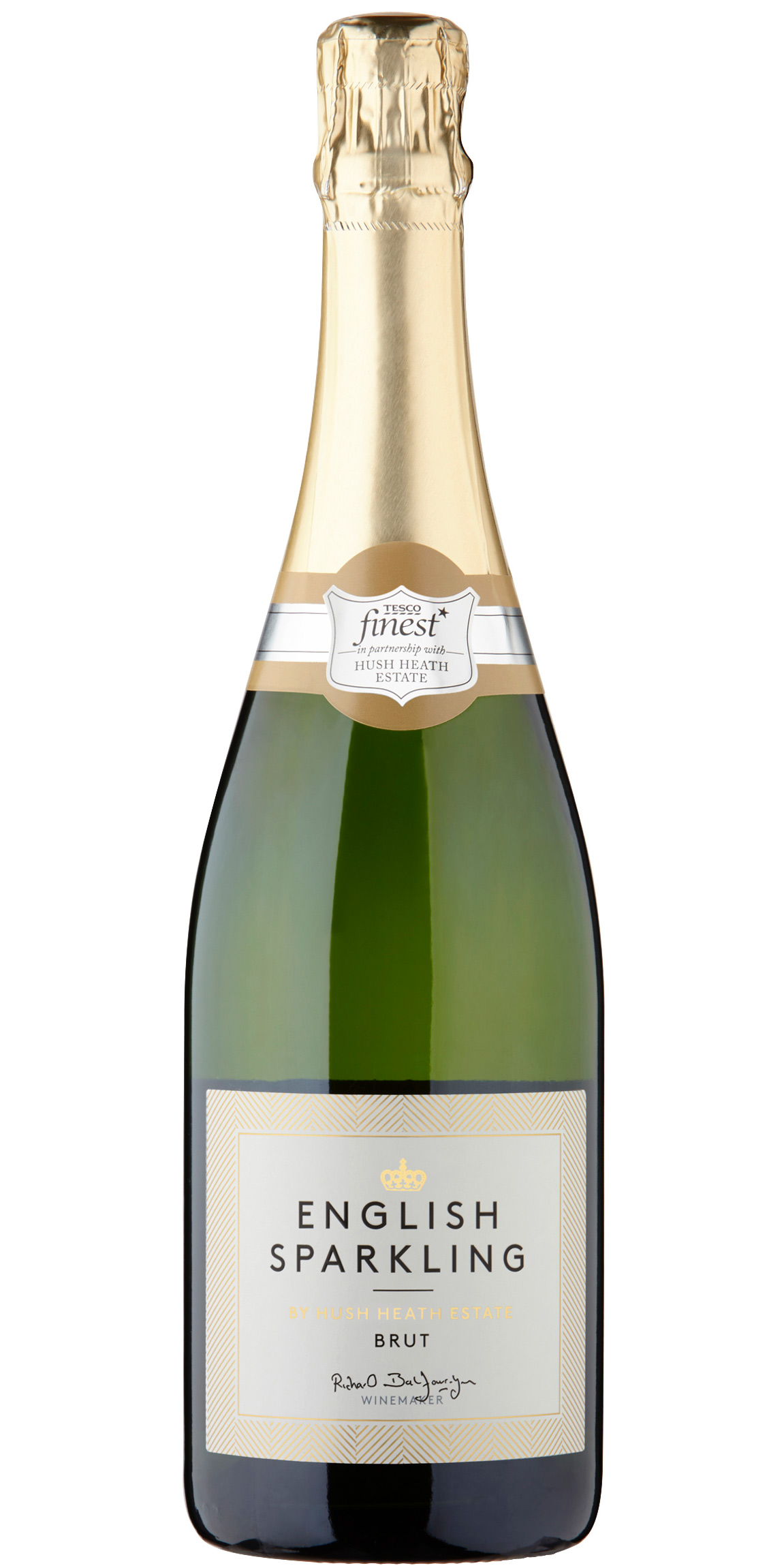 Tesco Finest English Sparkling Wine 75ClBeautifully crisp and dry, but with a touch of brioche richness, this home-grown sparkling wine is ideal with light, fruity desserts