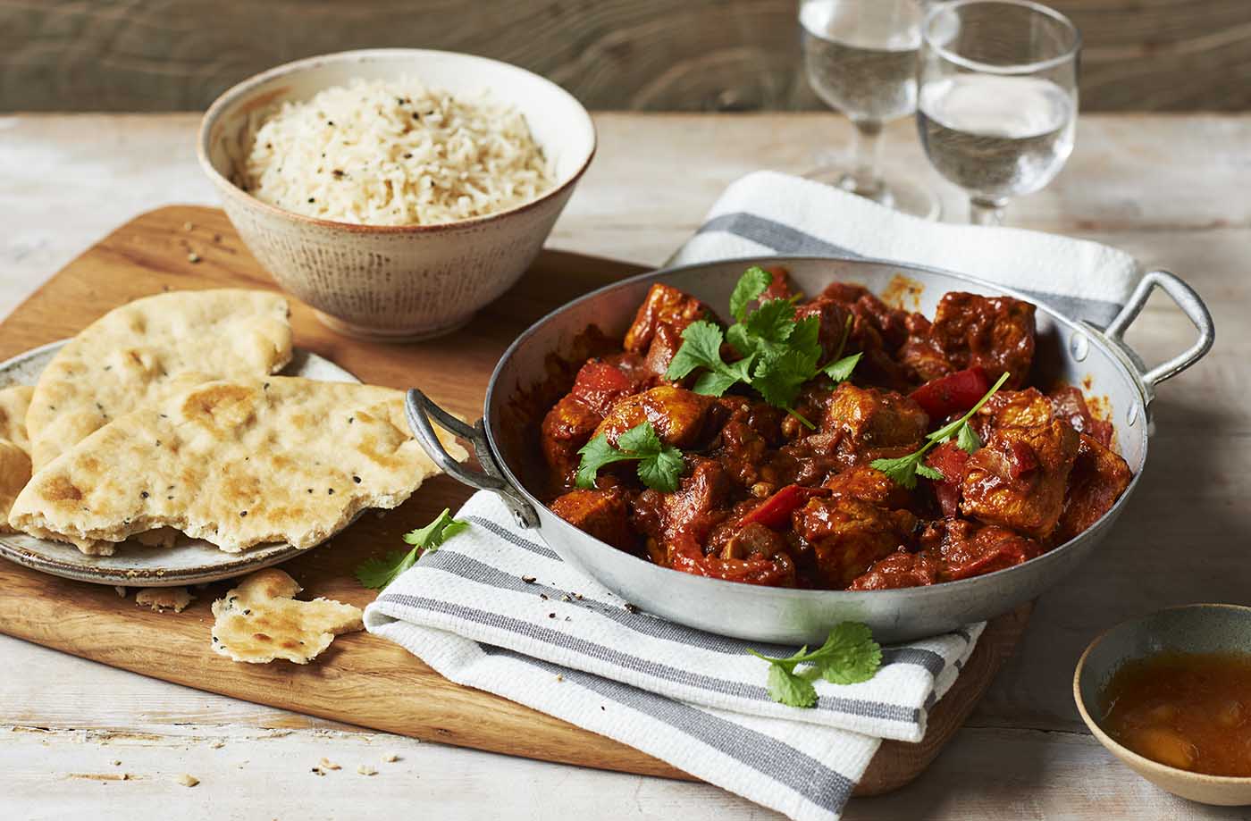 Chicken and tomato spiced curry recipe