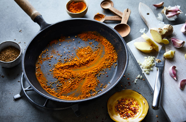 Prepare the spices