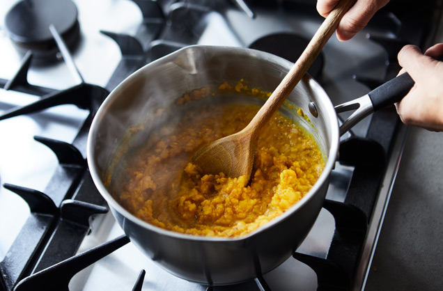 Cook the dhal