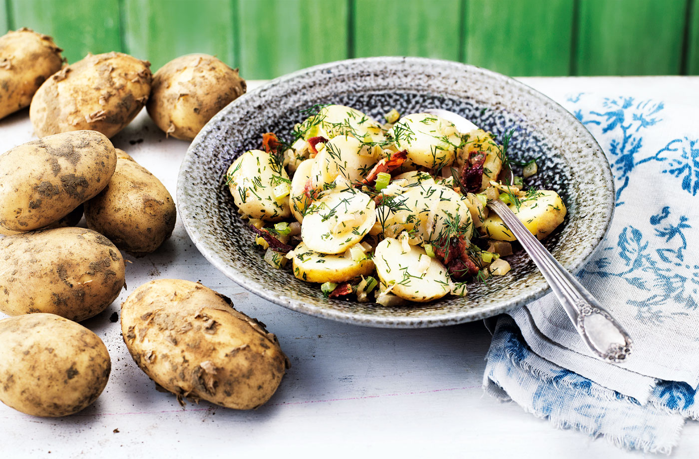 Start with the potatoes