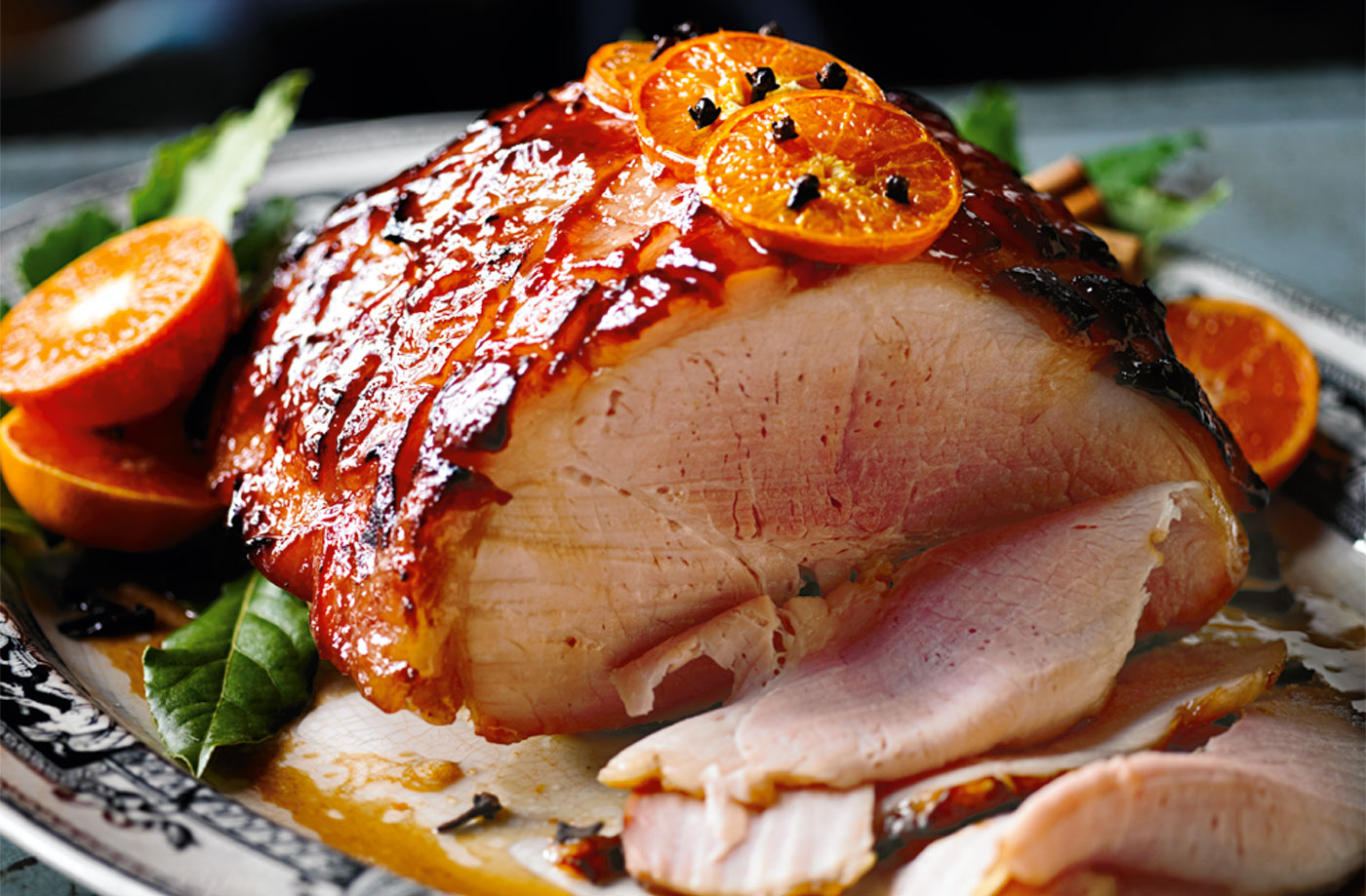 Clementine baked gammon recipe