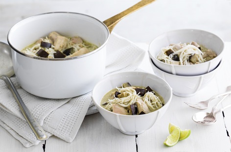 Exotic and warming, this easy Thai curry recipe is made in one pan, meaning you save on time and washing up!