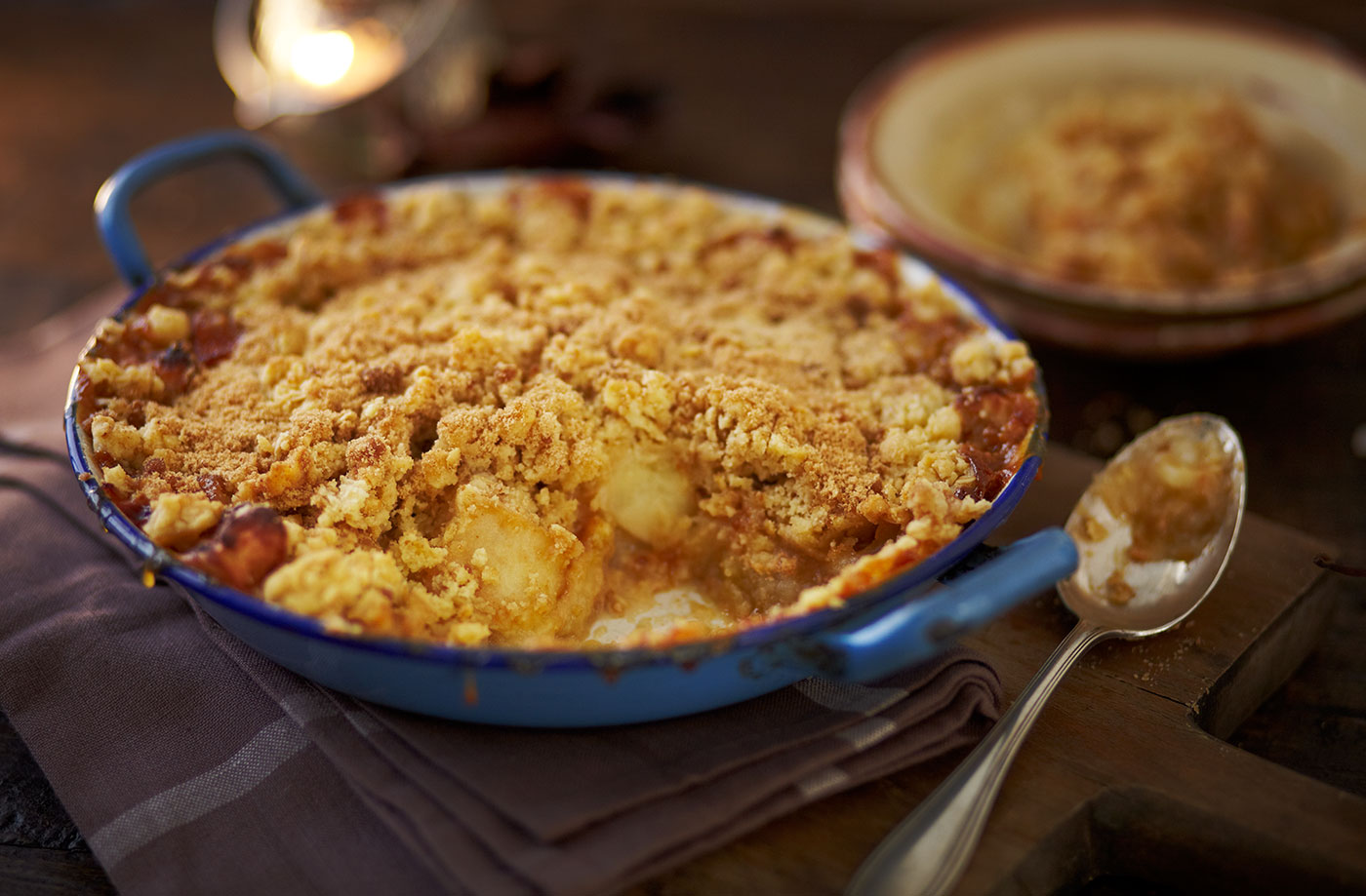 Toffee apple crumble recipe