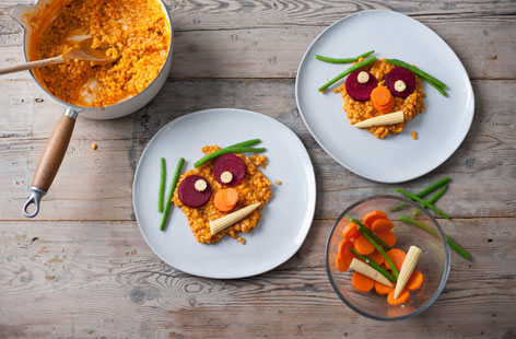 Andrew MacKenzie uses this dish to get his kids to try different vegetables.