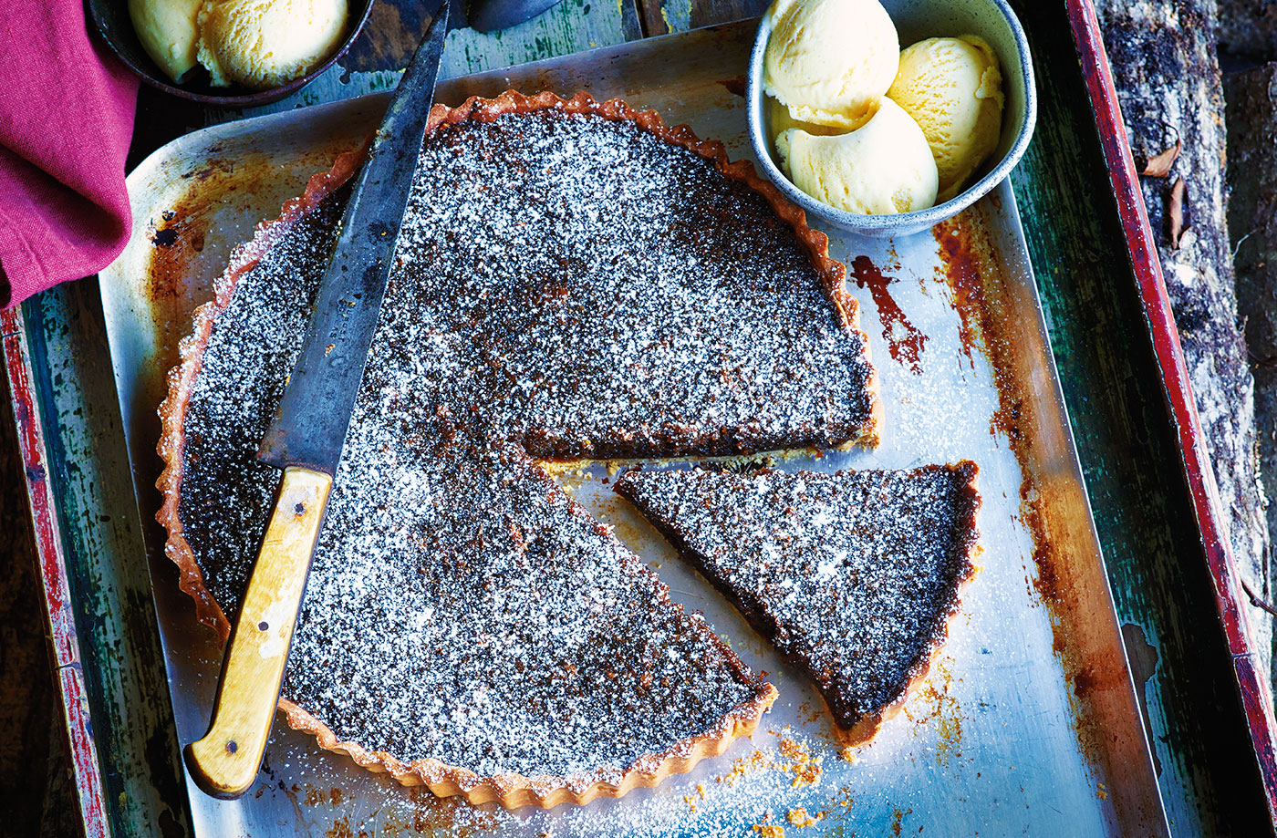 Treacle toffee tart recipe