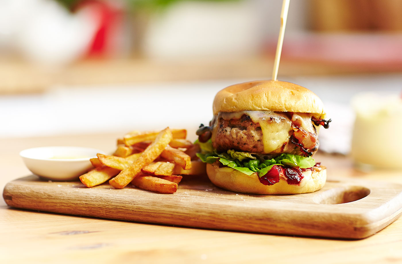 The Christmas turkey burger recipe