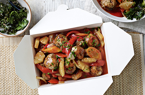 Revamp this popular Chinese takeaway dish with a turkey, mixed with pineapple veggies and sweet and sour sauce.