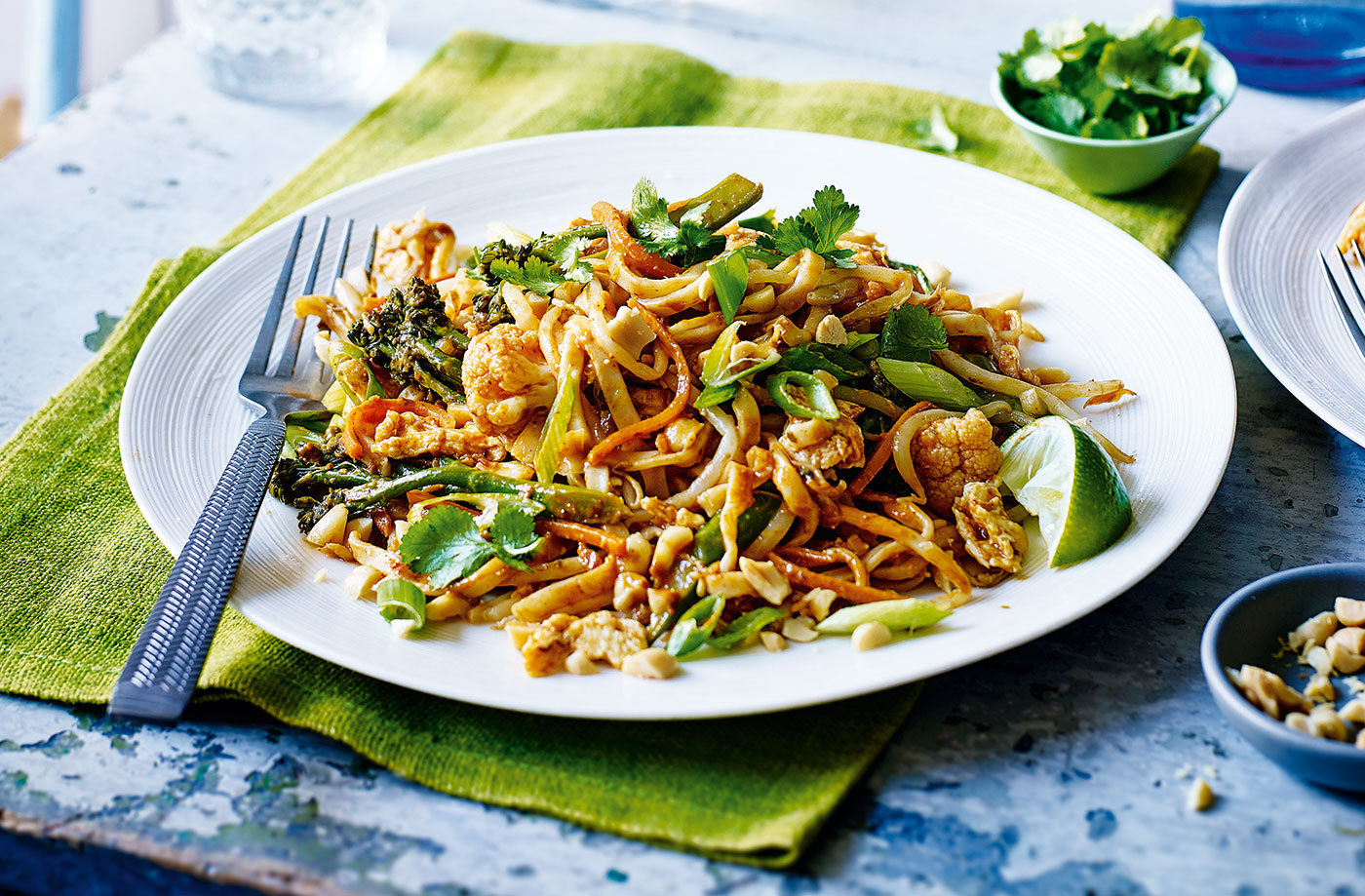 Vegetarian pad Thai recipe