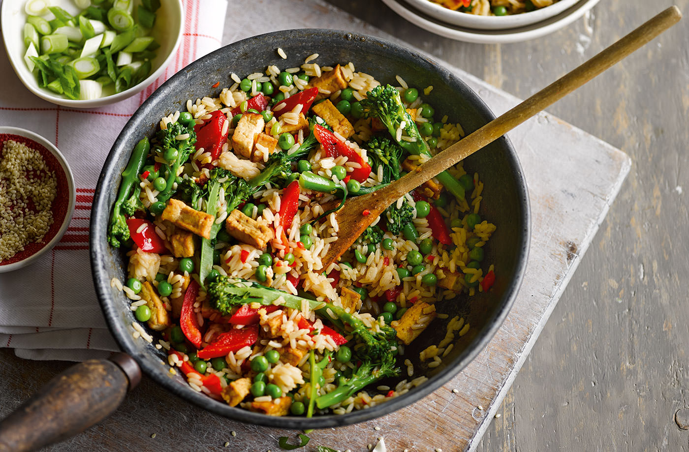 Veggie rice bowl recipe